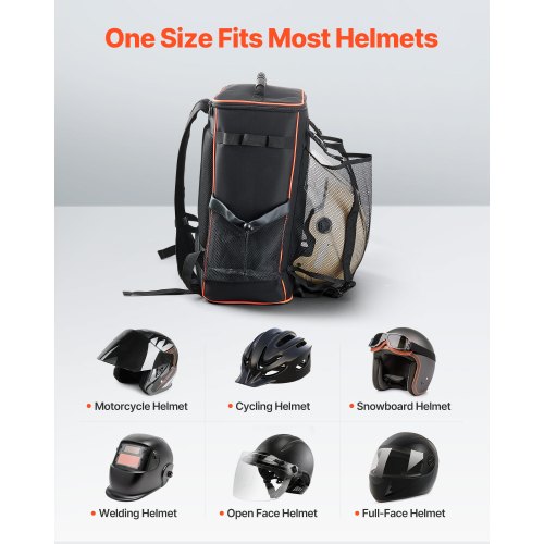 VEVOR 33L Welding Backpack 600D Polyester Welder Backpack for Tools and ...