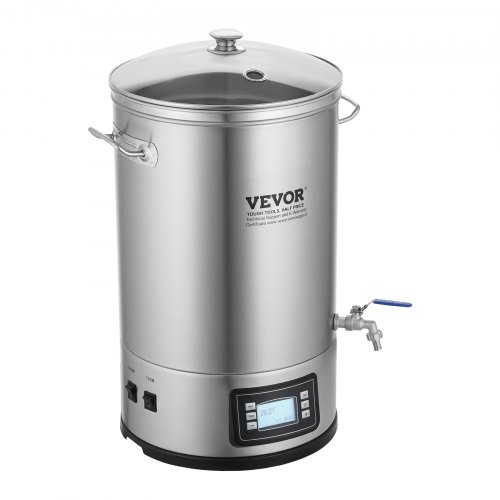 VEVOR Electric Brewing System, 8 GALLON Brewing Stock Pot, All-in-One ...