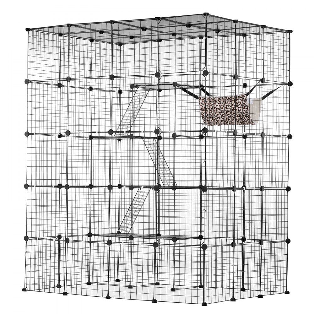 Visual Reference: Vevor Large 4 Tier Cat Cage 54 X 41 X