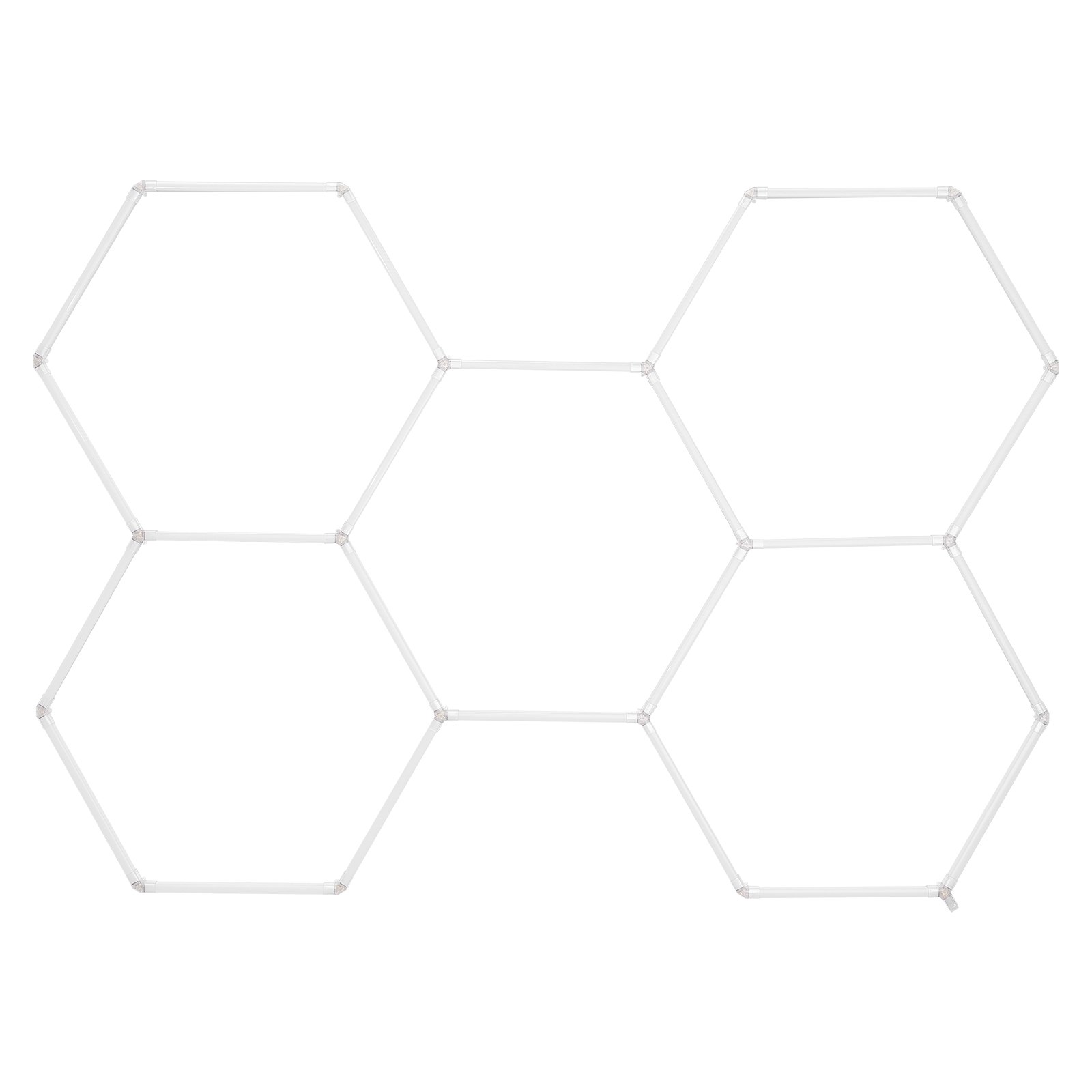 Hexagon LED Lighting Car Detail Garage Workshop Retail Light Honeycomb – 21 LED - View #4