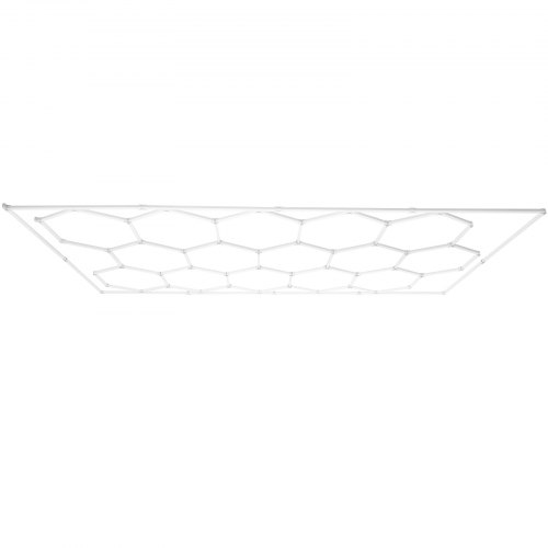 海外から輸入 VEVOR LED Honeycomb Grids 15 66300LM Lights Garage Hexagon その他