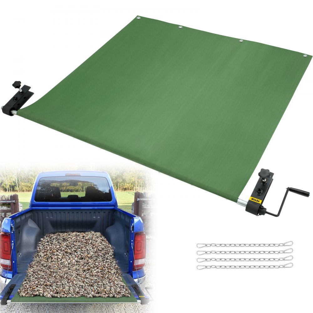 Mat Pro Loader VEVOR Truck Bed Unloader, 2000 lbs/907 kg Capacity Cargo Mat, Heavy ...