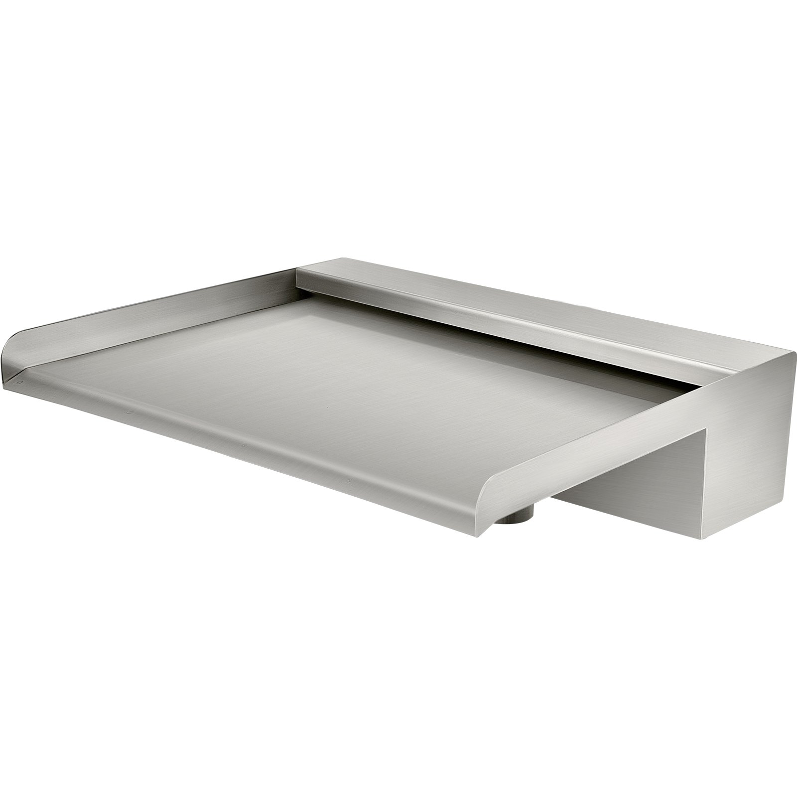 VEVOR Waterfall Blade, 30cm Stainless Steel Waterfall Spillway ...