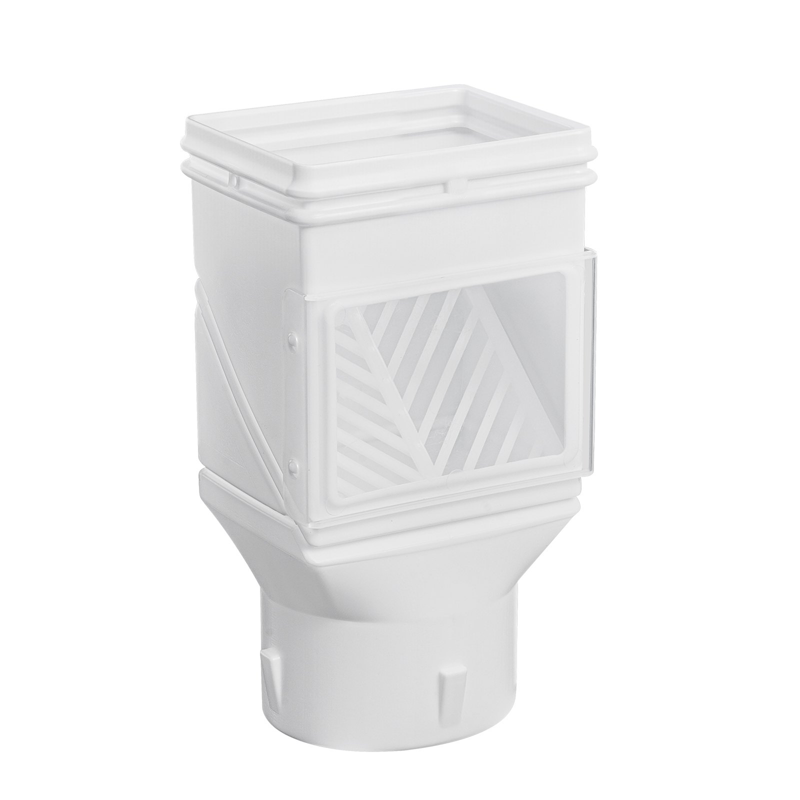 Double Gutter Inlet VEVOR Rainwater Gutter Diverter – Fits 2×3 & 3×4 Inlets