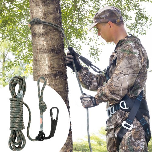 Boaton Treestand Safety Rope, Linemans Rope For Hunting, Tree Stand