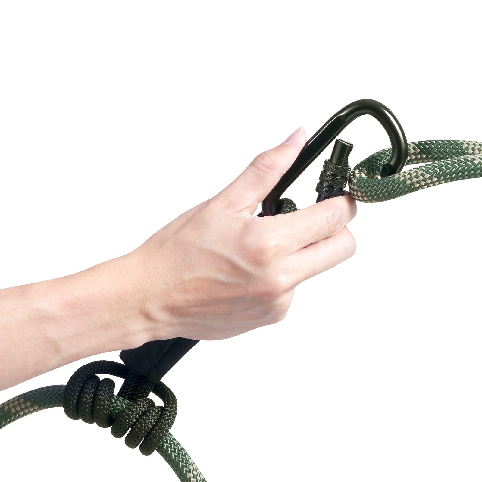 VEVOR Tree Stand Safety Rope, 9 ft/2.7 M Treestand Lifeline Rope 30KN ...