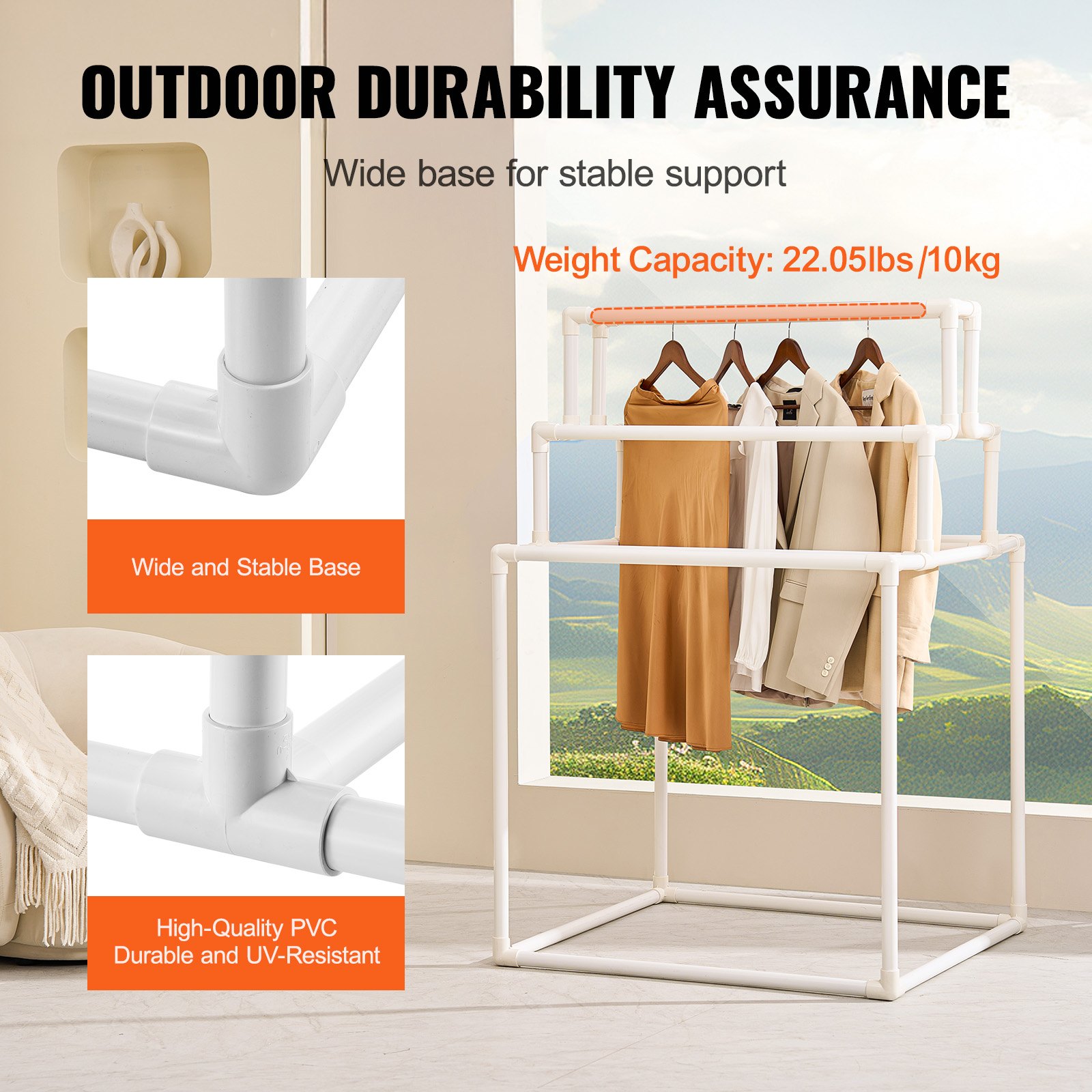 8 Bar Pyramid Towel Rack - Dry Wet Towels, Organize Fresh Towels ...