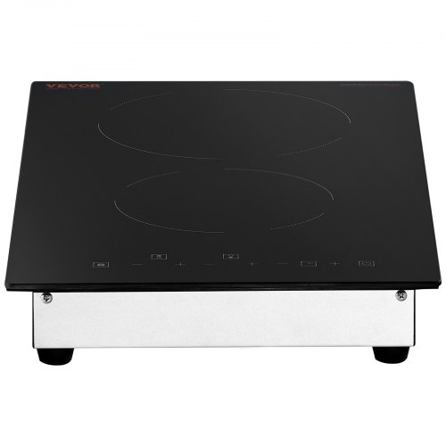 VEVOR Built in Electric Stove Top, 20 x 11.6 inch 2 Burners