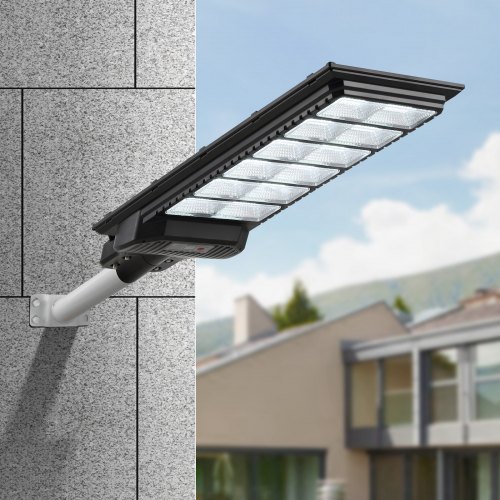 VEVOR 600W Solar Street Light, 1000LM, LED Solar Flood Lights
