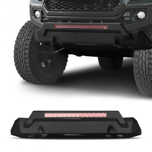Primed Front Bumper Cover Kit For 2016-2023 Toyota Tacoma – Includes Grilles & Valance