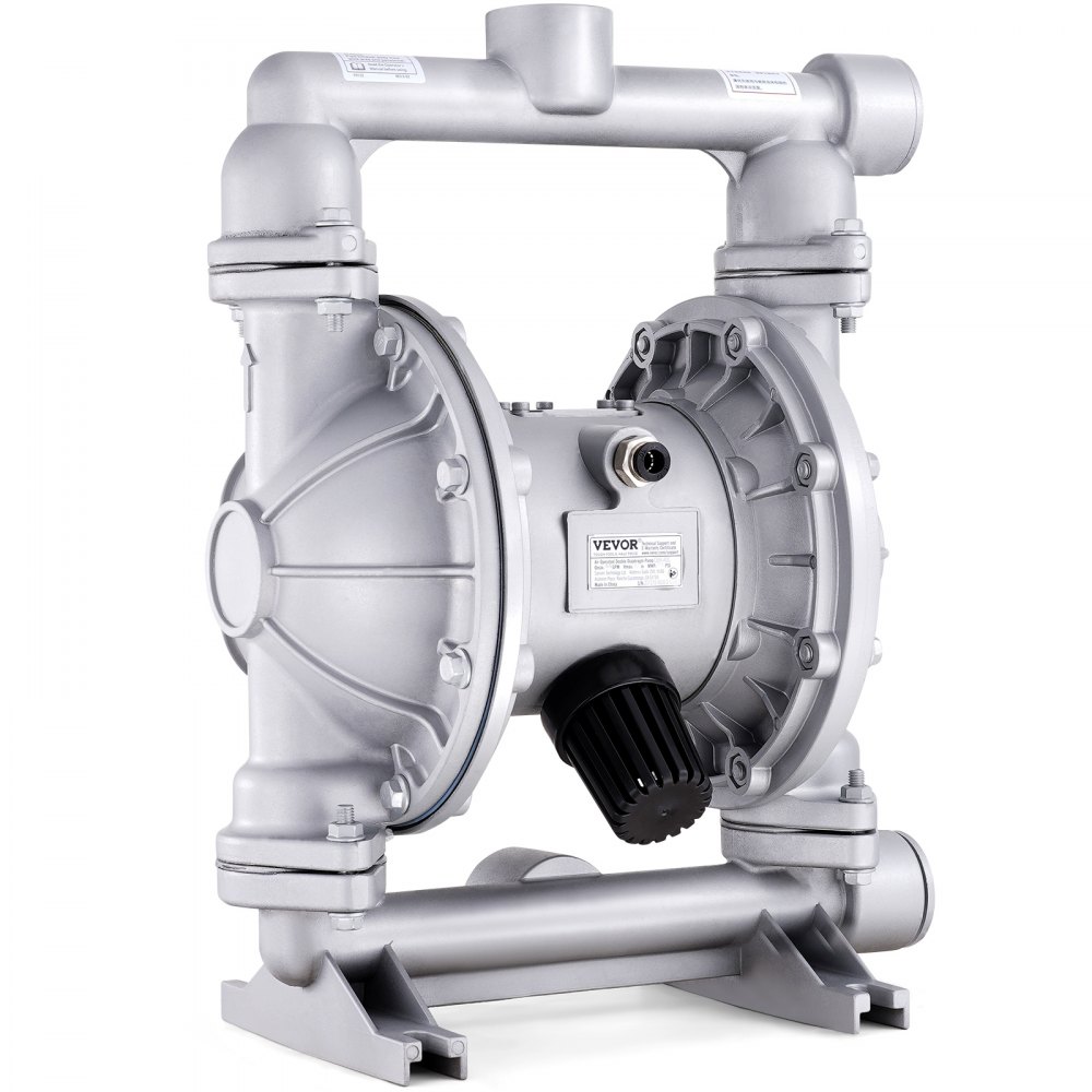 VEVOR Air Operated Double Diaphragm Pump, 44GPM, Max 115PSI Air Waste ...