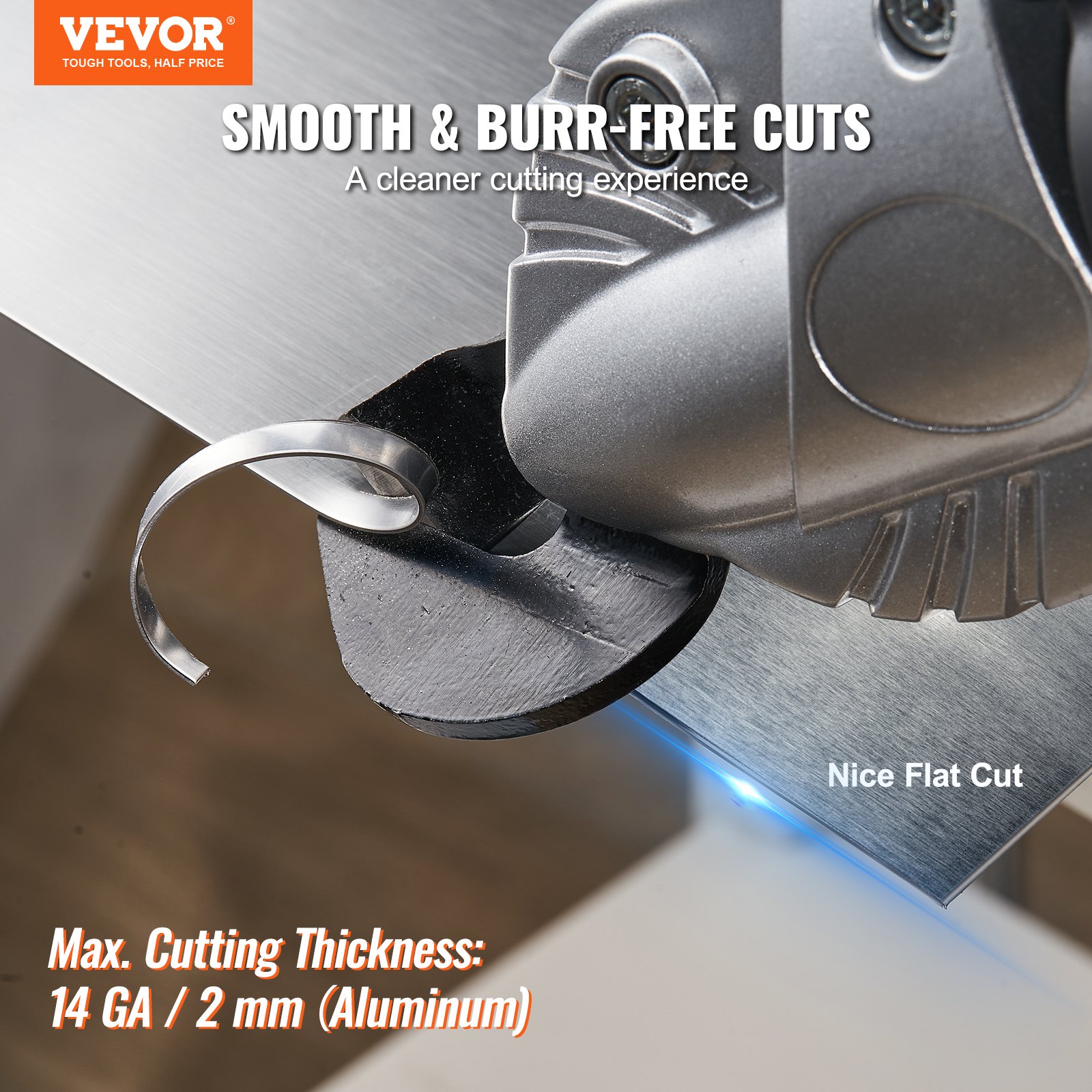 VEVOR Metal Cutter Drill Attachment, Metal Shears Attachment with 360