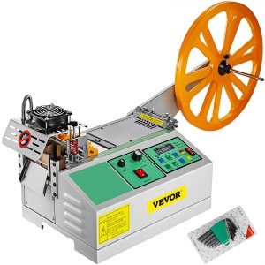 VEVOR Automatic Hot and Cold Tape Cutting Machine 440W 350°C Zipper ...
