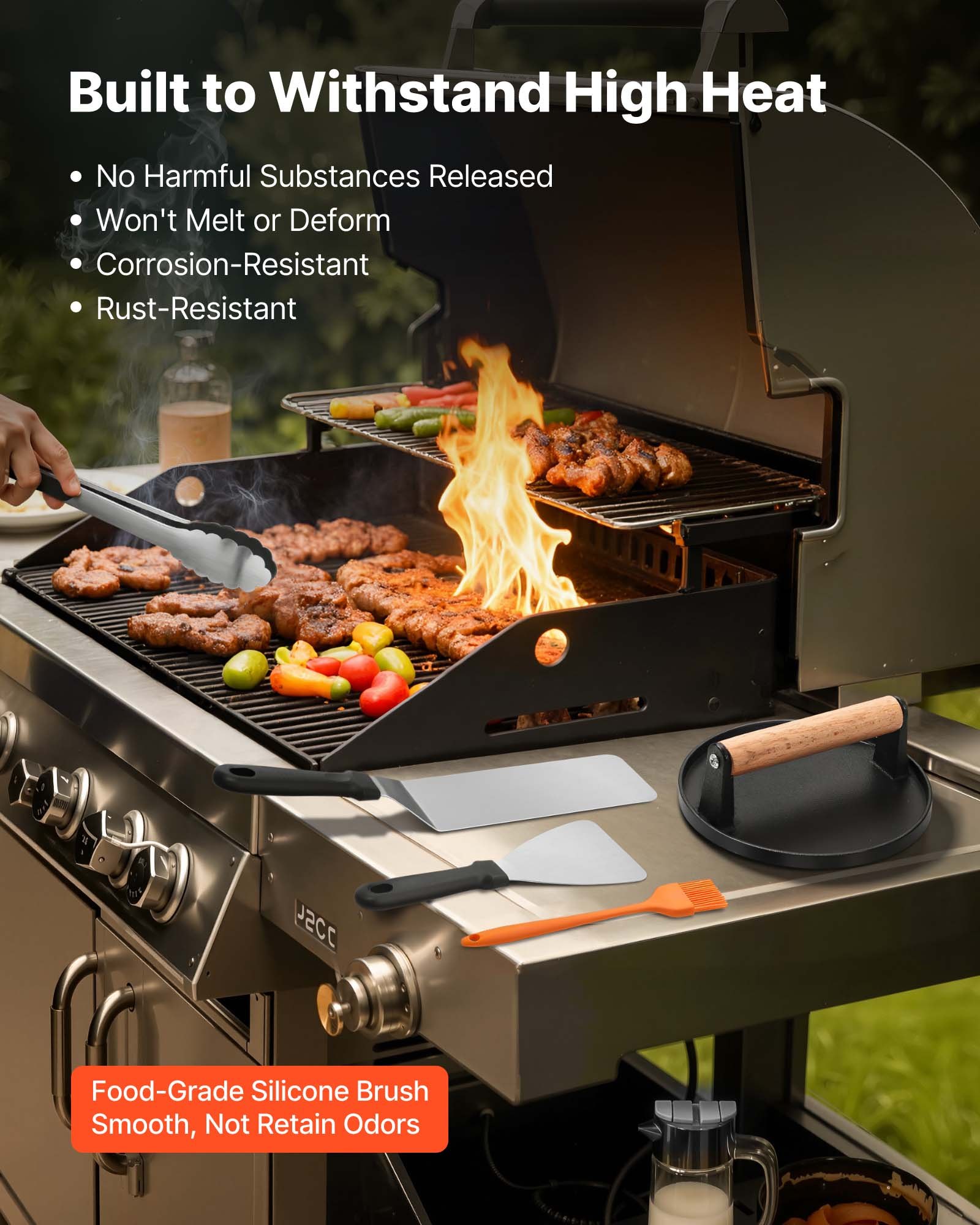 R Grill Accessory Kit — 28-Piece Griddle Accessories Kit