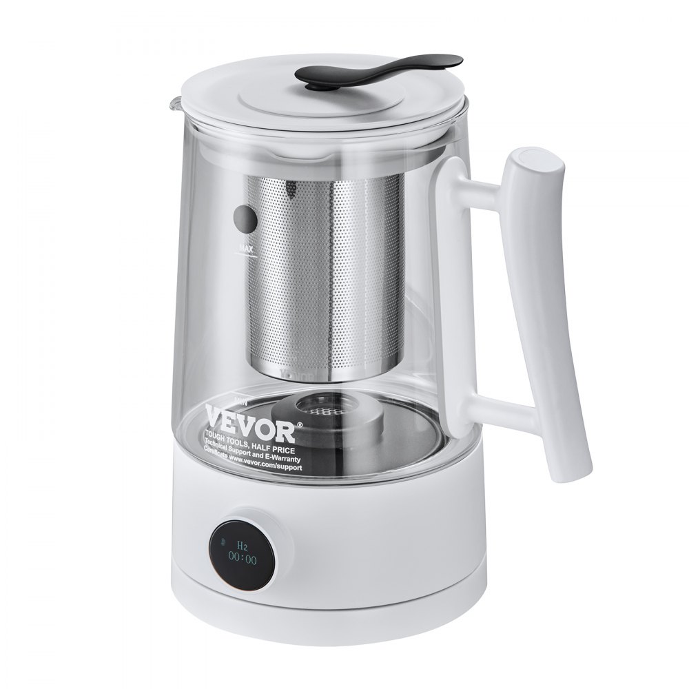 Generátor vodíku VEVOR s konvicí, velkokapacitní generátor vodíku o objemu 1,5 l / 52,8 oz, technologie SPE a PEM, ionizátor vody bohaté na vodík pro vaření kávy nebo čaje - miniatura 9