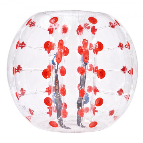 【中古】 RED BUMB BALL Amazon.com : Happybuy 5FT Red Bumper Soccer Ball, Inflatable