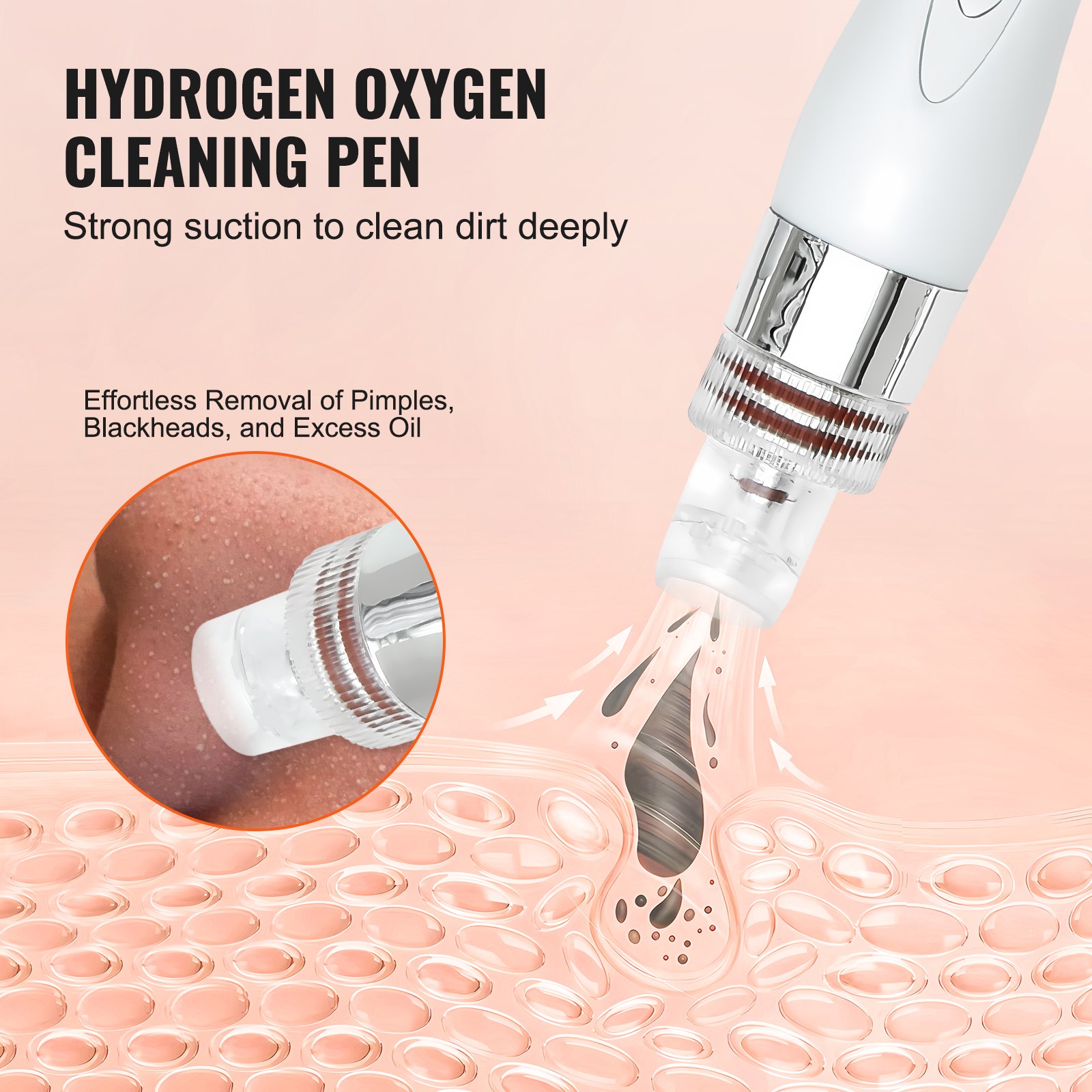 Hydrafacial O2 VEVOR 7 in 1 Hydrogen Oxygen Facial Machine, Professional Hydrafacial ...