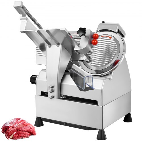 VEVOR 10" Commercial Meat Slicer 550W Electric Deli Meat Veggie Bread