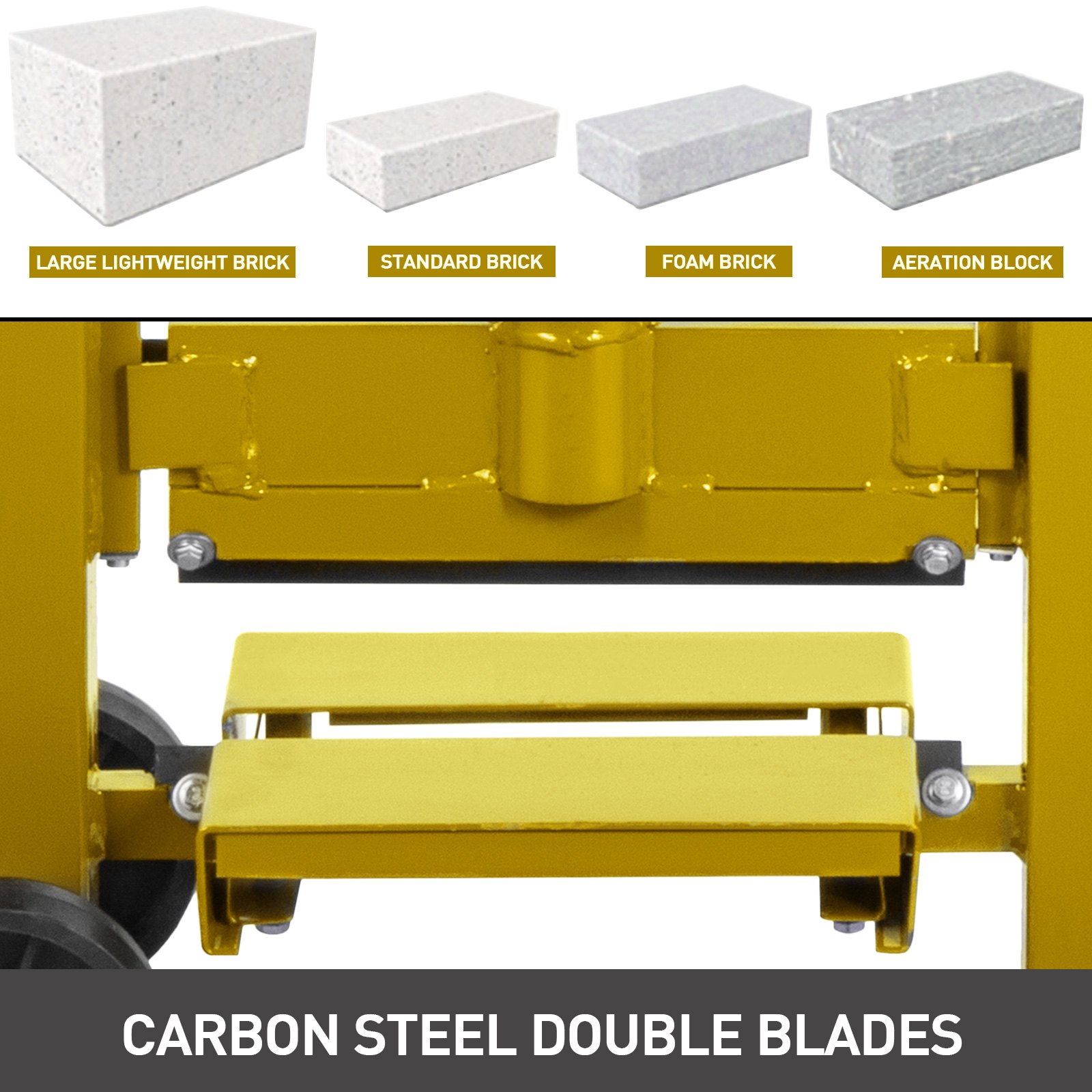 VEVOR Pavers Splitter Tool Cutting Length Max.12.6 inches Manual Pavers