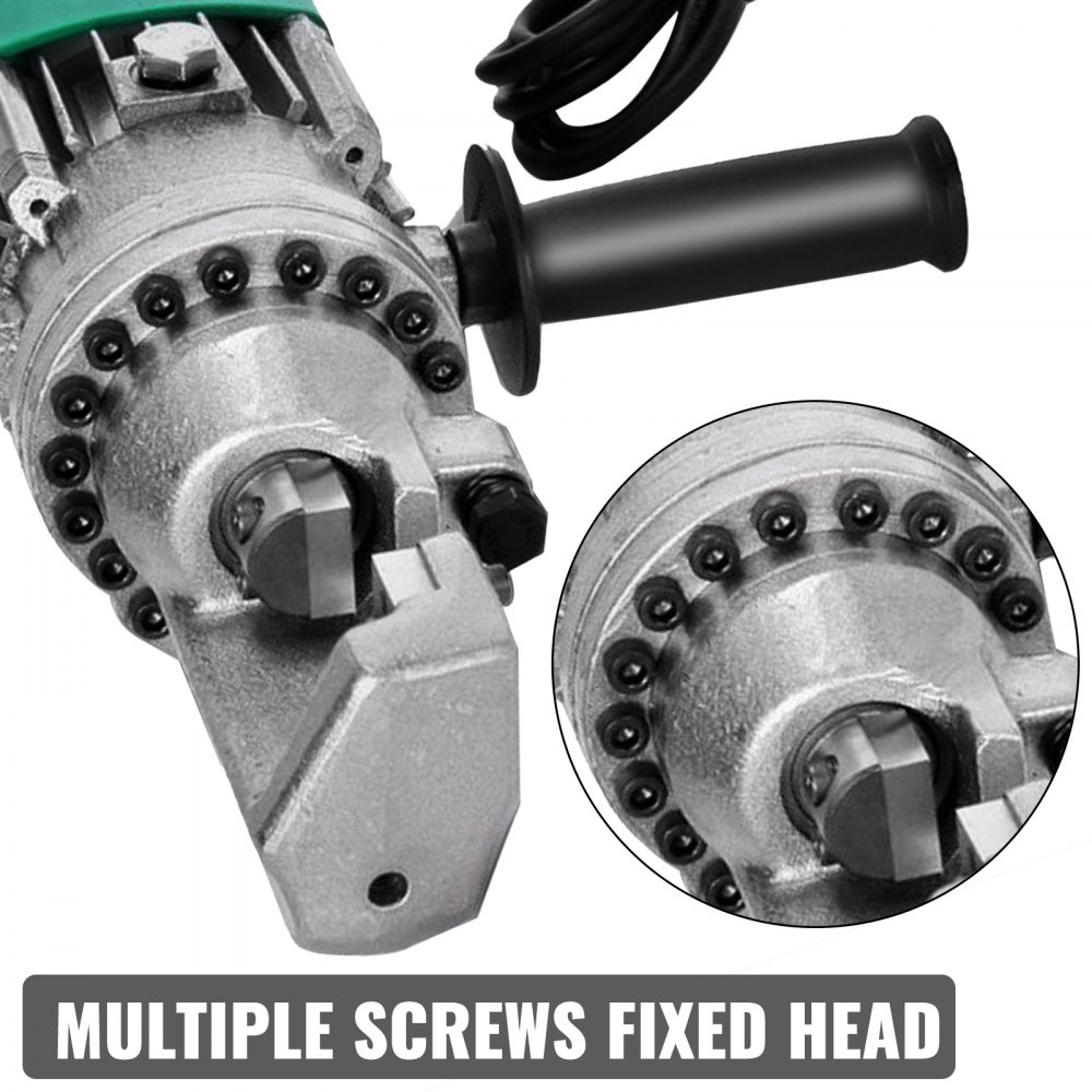 VEVOR RC-16 4-16mm Electric Hydraulic Rebar Cutter Solid 15 Bolt - Foto 5