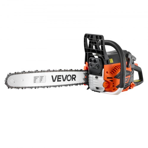 VEVOR 18 Inch Gas Chainsaw – 52CC, 2.55HP, 2-Stroke