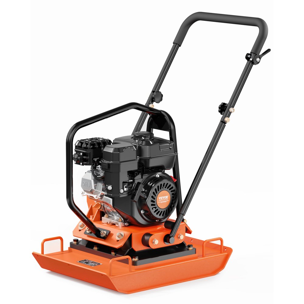 Compactor Machine Big VEVOR 7 HP Plate Compactor – 4451 LBF, 7.0 HP, 5400 RPM