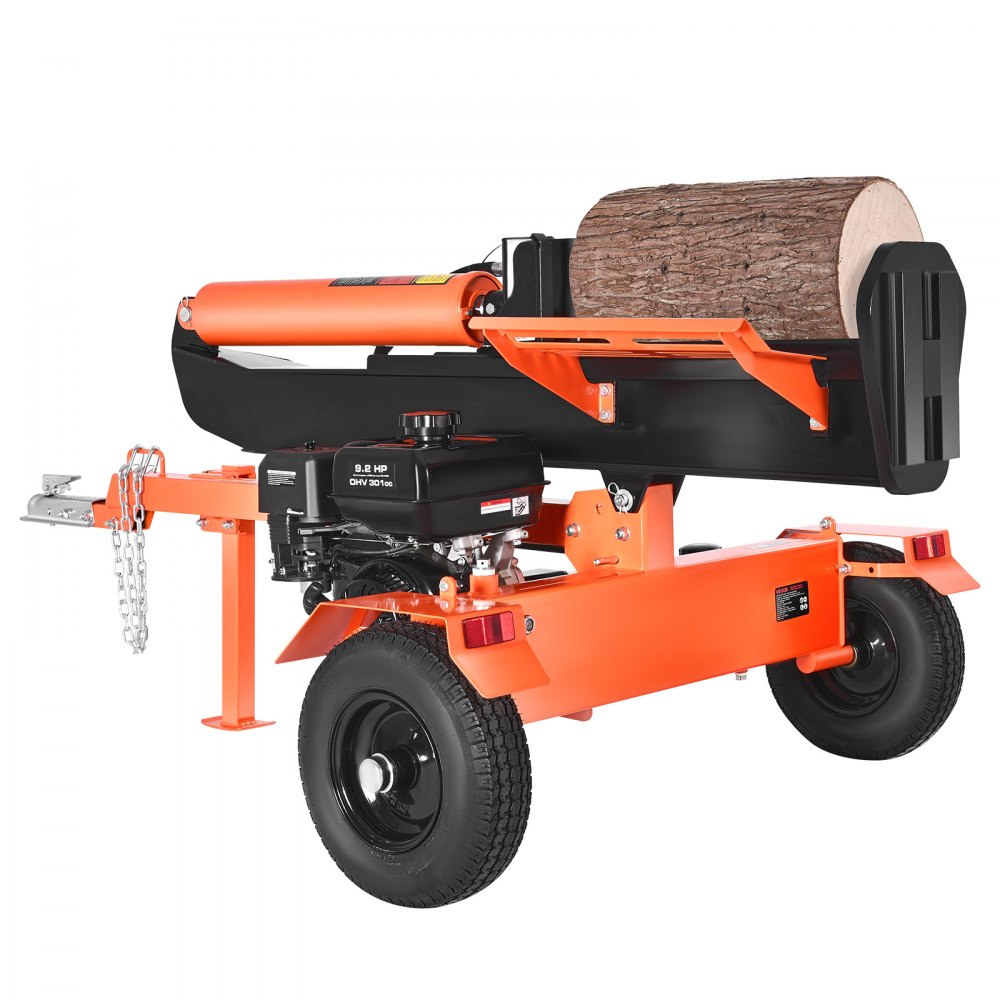 VEVOR 30 Tons Log Splitter, 306CC Engine, Powered Wood Splitter with 2 ...