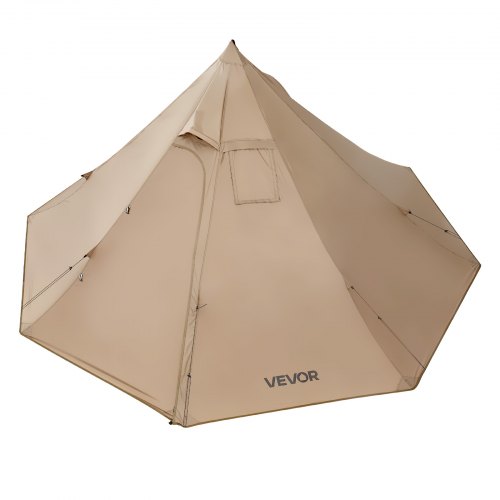 VEVOR Hot Tent for 2 Persons, Portable Winter Tipi Tent with Stove