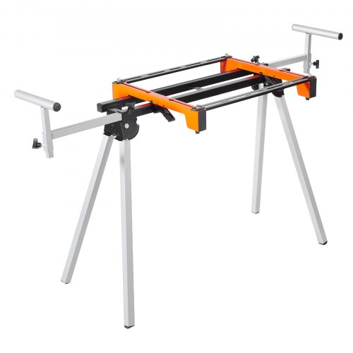 Miter Saw Stand 300lbs Load Capacity Steel Collapsible Stand for Miter ...