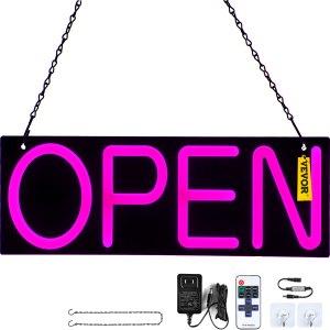 VEVOR LED Open Sign, 20