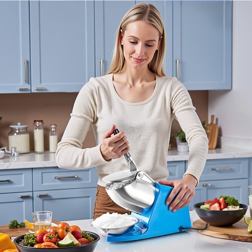 VEVOR Electric Ice Crusher – 286lbs/h, 300W, 4 Blades