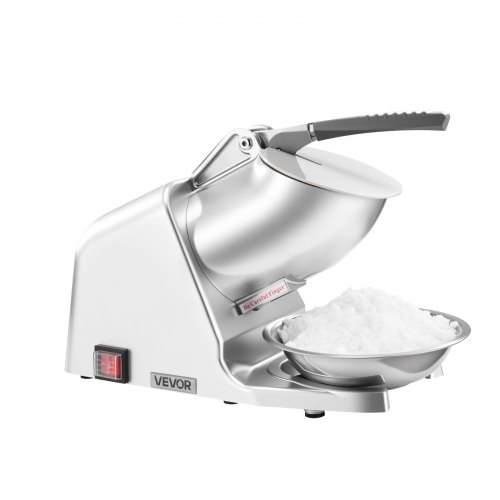 VEVOR Electric Snow Cone Maker – 300W, 286 lbs/h, 4 blades