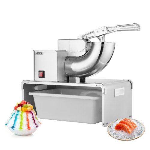 VEVOR Commercial Ice Shaver Machine, 661 LBS/H Electric Ice