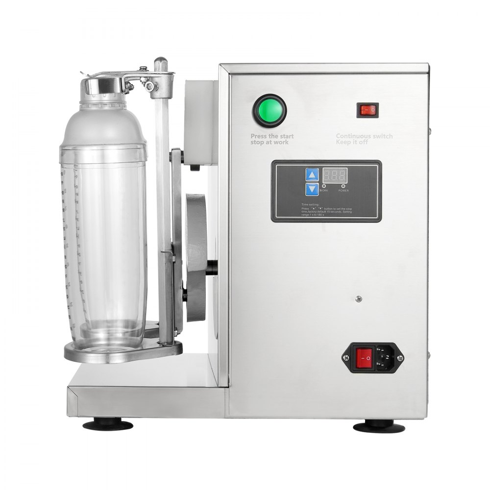 VEVOR Milkshake Maker Machine, 120W Commercial Milk Tea Shaker Machine ...