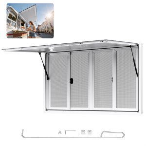 VEVOR Concession Window 152x92 cm, Aluminum Alloy Service Window for ...