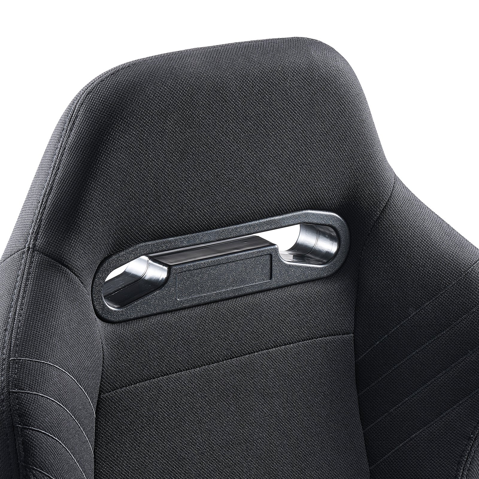 VEVOR Black Racing Seats – 2Set, Q235B, 90-180°, Polyester
