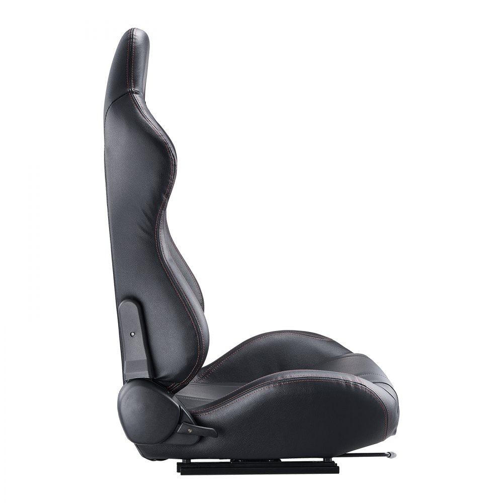 VEVOR Racing Leather Seats – 2 Set, 21.7x23x34.8-inch