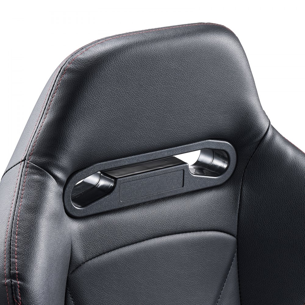VEVOR Racing Leather Seats – 2 Set, 21.7x23x34.8-inch