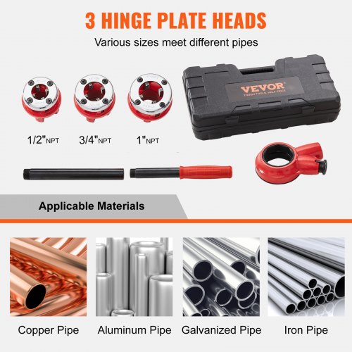 VEVOR Pipe Threaders - Durable, Efficient, and Portable