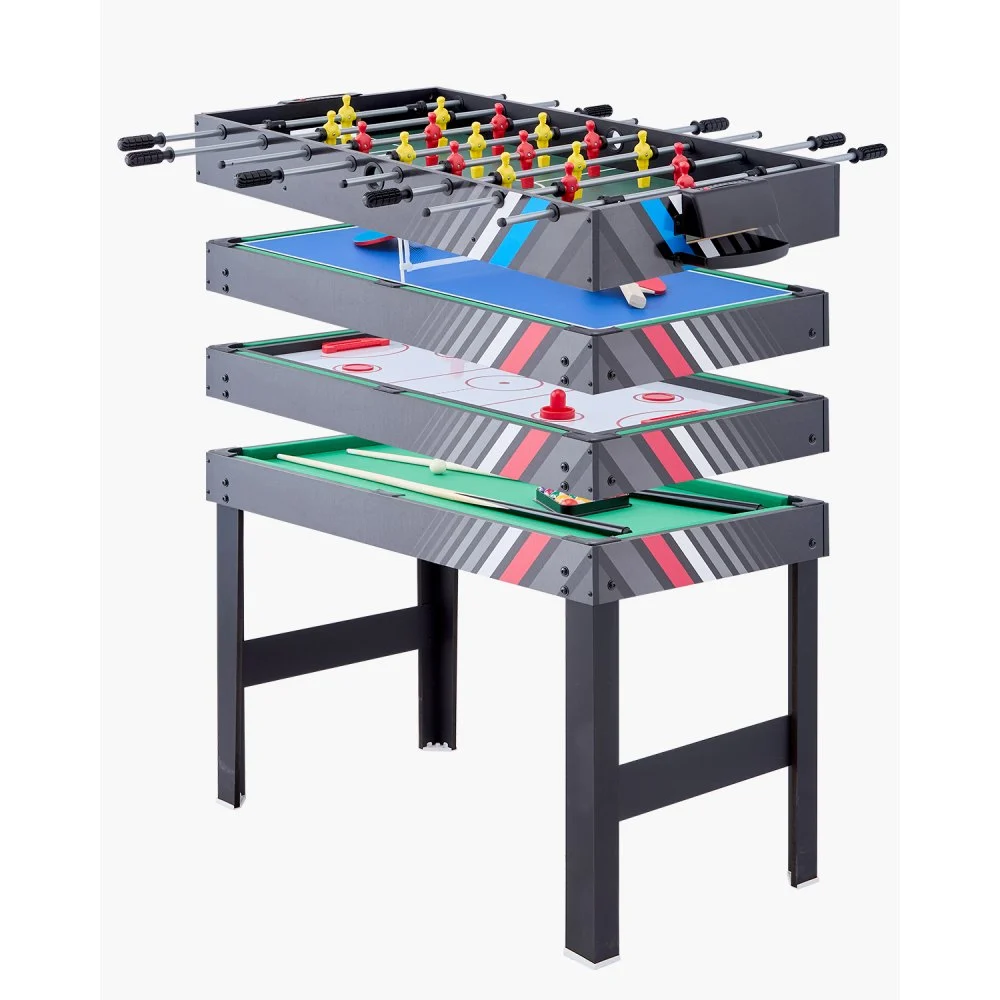 Pool Puck Table VEVOR 4 in 1 Game Table – 48 inch, 12mm Thick MDF Board