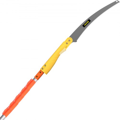 VEVOR Tree Pruner Pole Saw 27.7 ft Extendable Aluminum Pole Sharp Steel ...