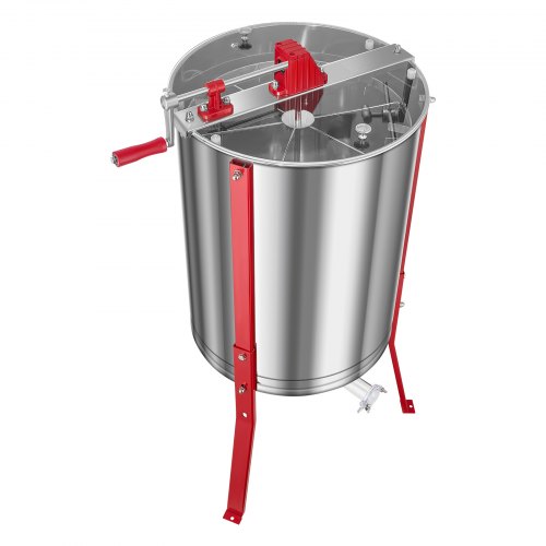 Manual Honey Extractor 6 Frame Beekeeping Honeycomb Spinner Stainless ...
