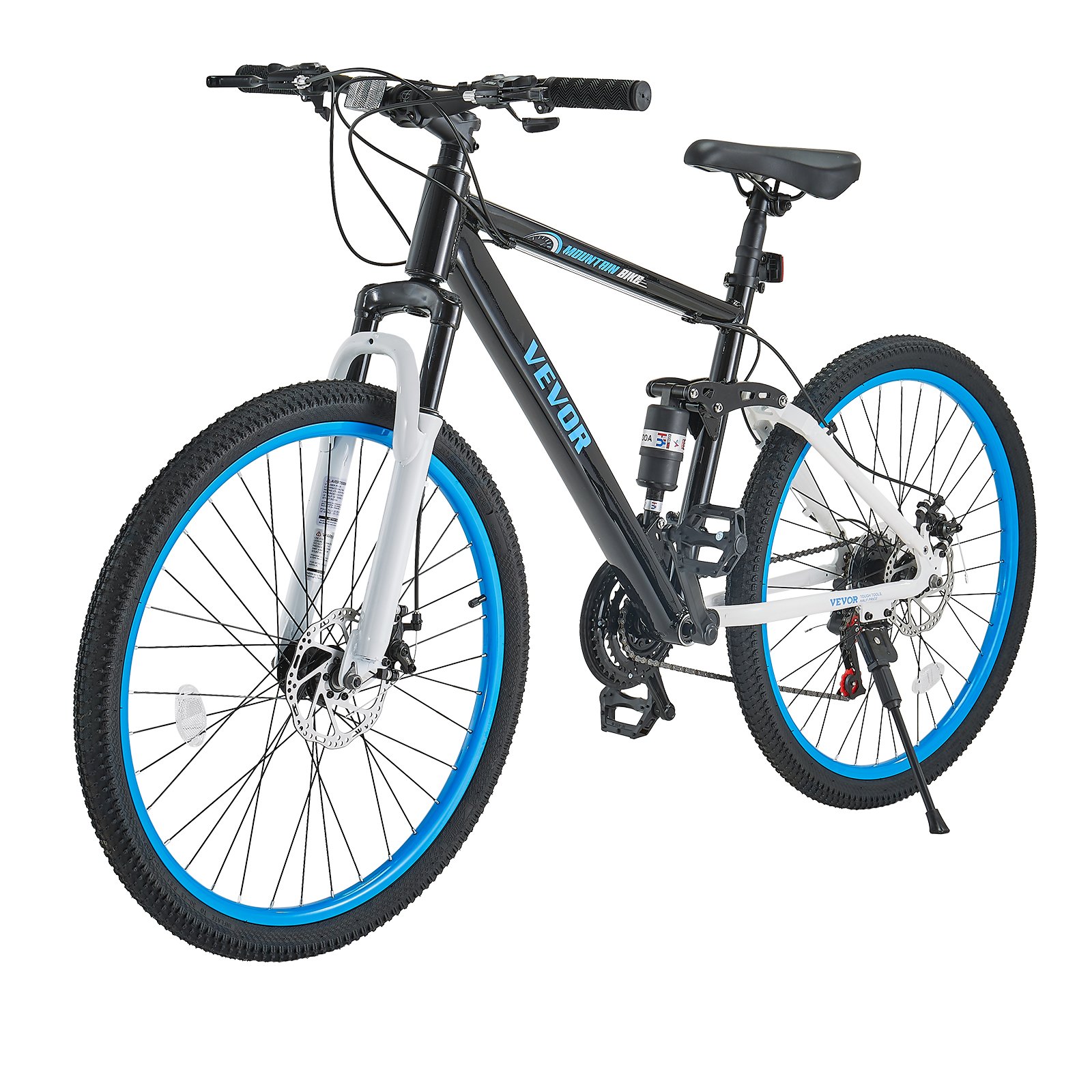 VEVOR Mountain Bicycle for Adults —26 Inch MTB with 21-Speed