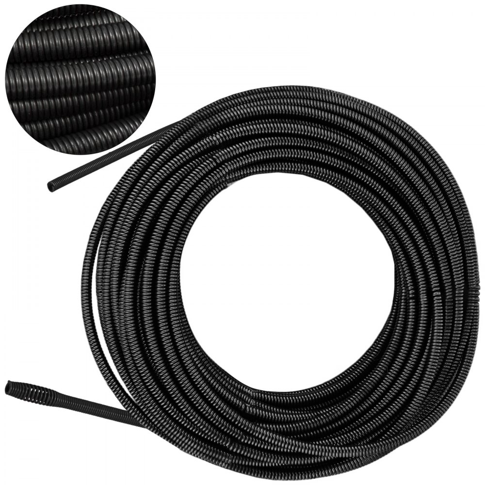3 8 Inch X 100 Ft Drain Auger Cable Replacement Cleaner Snake Pipe Sewer Wire VEVOR CA