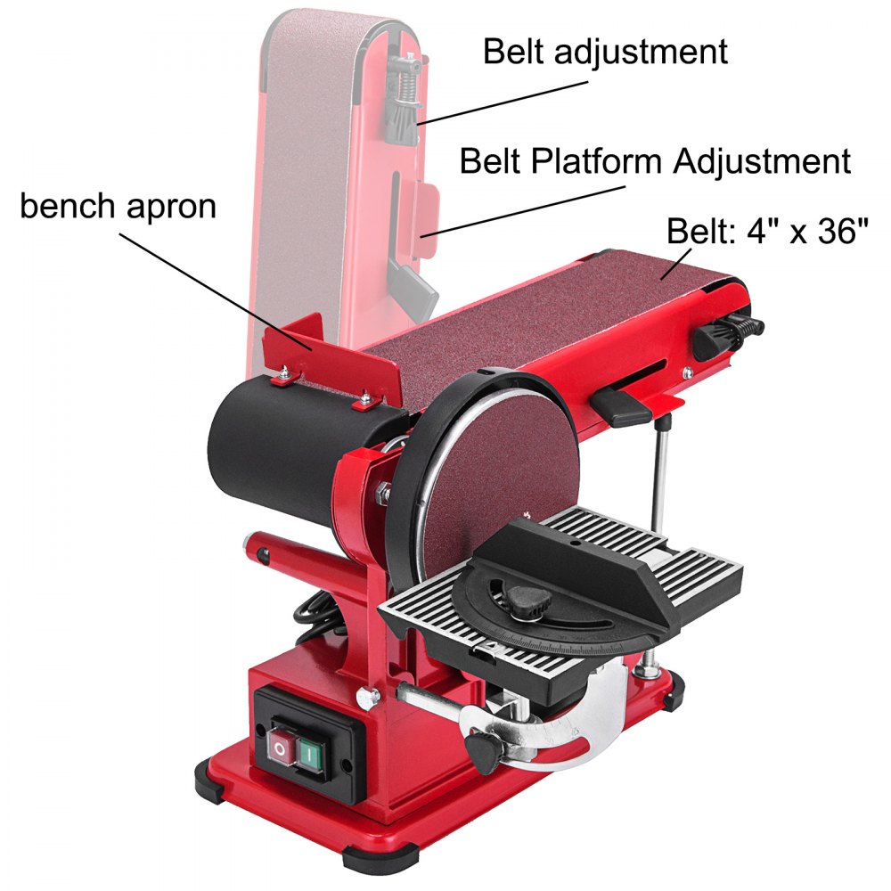 Combo sander clearance