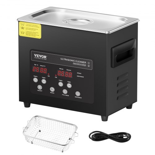 VEVOR 3L Ultrasonic Cleaner, 120W Digital Ultrasonic Cleaning