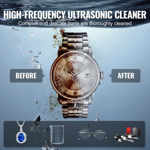 VEVOR 30L Sonic Cleaner, 600W Digital Ultrasonic Cleaning VEVOR 30L Sonic Cleaner, 600W Digital Ultrasonic Cleaning
