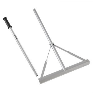VEVOR Aluminum Landscape Rake – 60 in Handle, 20 in Head