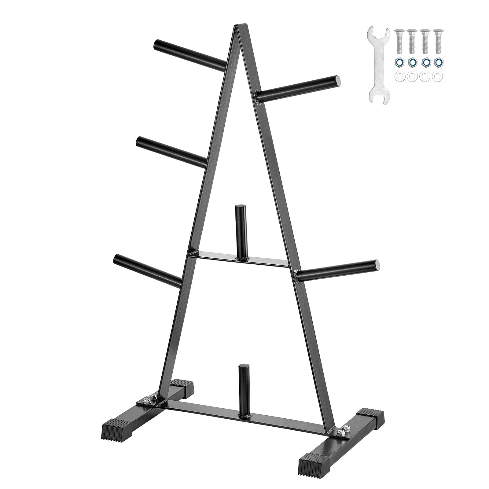 Weight Support Pattern Rack VEVOR A Frame Weight Rack – 500 lbs Capacity, 1-Inch Plates