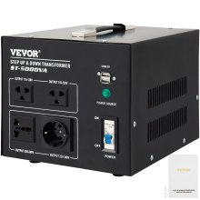 VEVOR 55 Amp RV Power Converter Charger, 110 Volt AC to 12 Volt DC